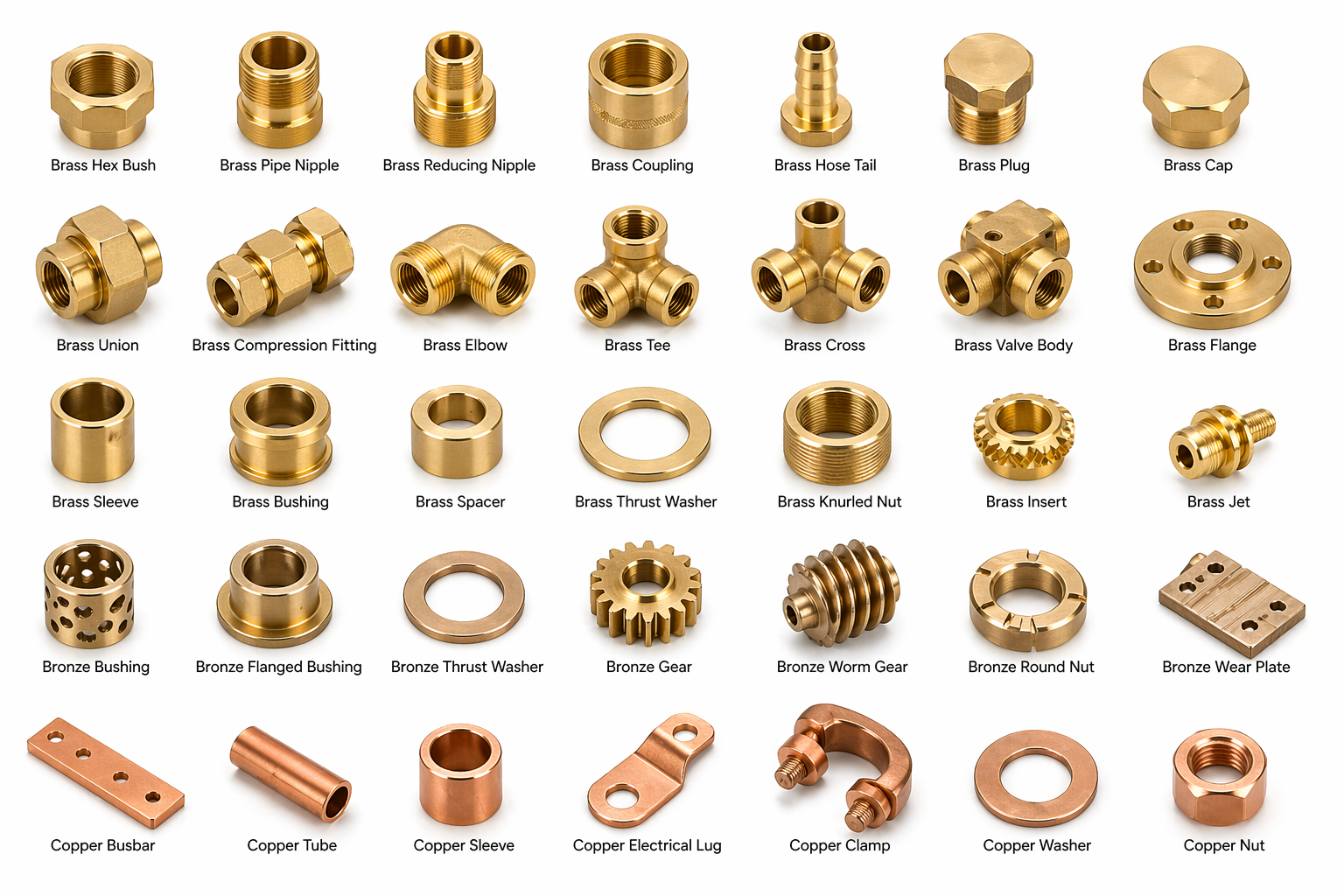 Copper Alloy Components